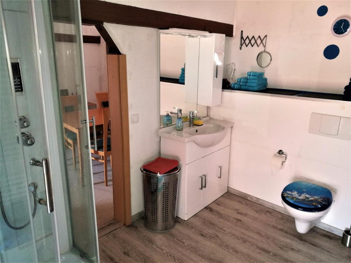 Familienfreundliches Ferienhaus Mit 3 Schlafzimmern Oldisleben Dış mekan fotoğraf