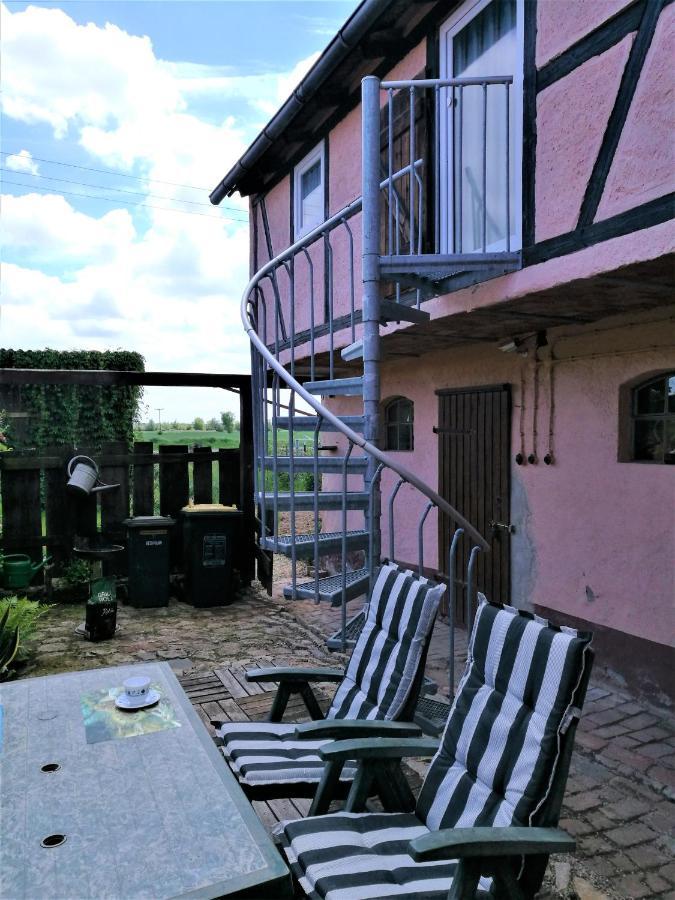 Familienfreundliches Ferienhaus Mit 3 Schlafzimmern Oldisleben Dış mekan fotoğraf